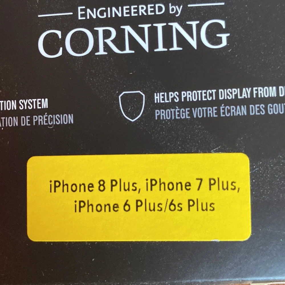 I phone 8 plus, 7 plus, 6 plus, 6S plus Amplify flat glass screen protector